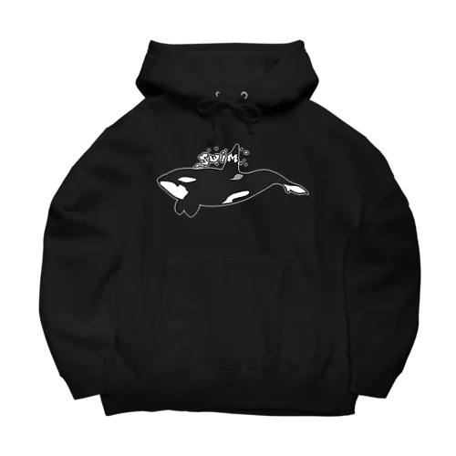 シャチ スイム Big Hoodie