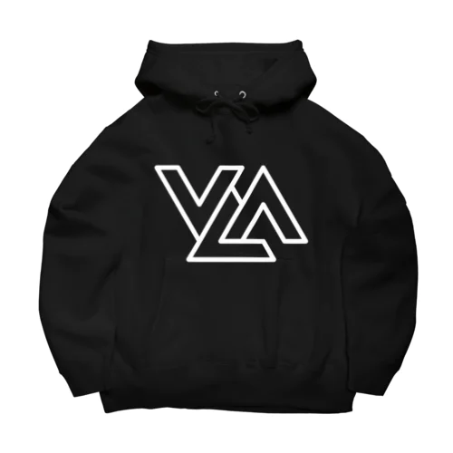 VLA-LOGO-ITEM (WHITE) ビッグシルエットパーカー