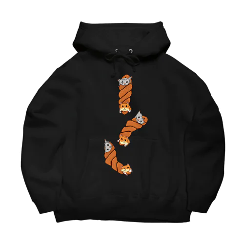 ネジネジハムぱん（ハムスター科・さくべい目） Big Hoodie