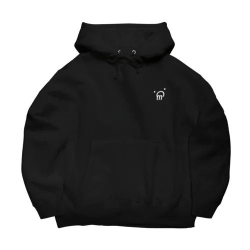 白とけマ。パーカーシリーズ Big Hoodie