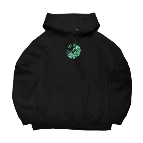 水仙と岩の皿（景徳鎮）フチ無し Big Hoodie