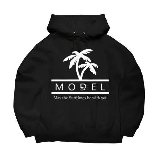 MODEL オリジナルロゴパーム Big Hoodie