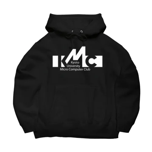 KMC 京大マイコンクラブ(白ロゴ) Big Hoodie