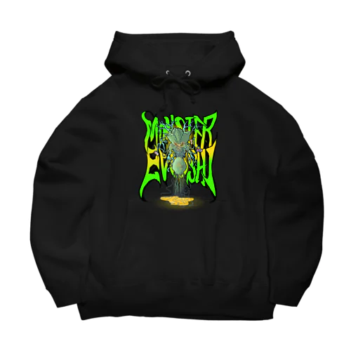 モンスター・エヴォシ　グラフィティ風 Big Hoodie