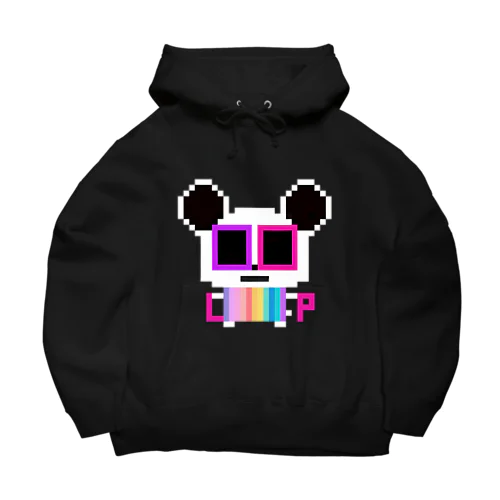 LuckyPanda#019 rainbow　 Big Hoodie