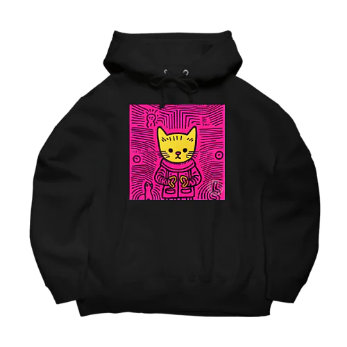 カラフルな生き物シリーズ Big Hoodie