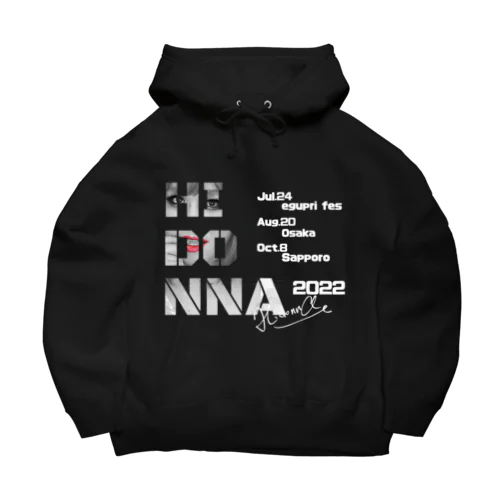 2022年ツアーグッズ　ヒドンナ Big Hoodie