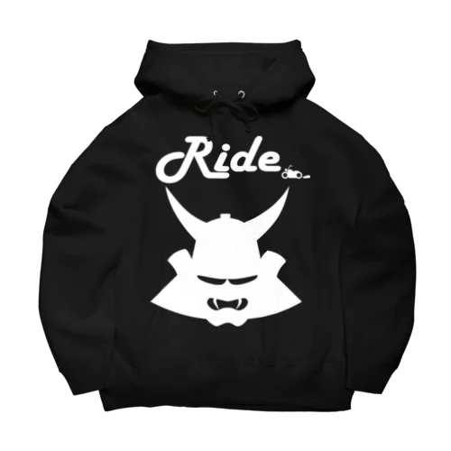 Ride兜（白） Big Hoodie