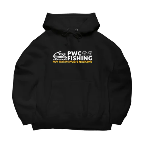 PWC FISHING（白色ロゴ） ビッグシルエットパーカー