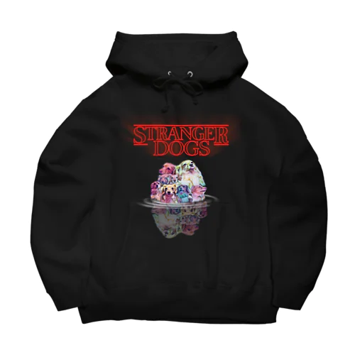 奇妙な犬 Big Hoodie