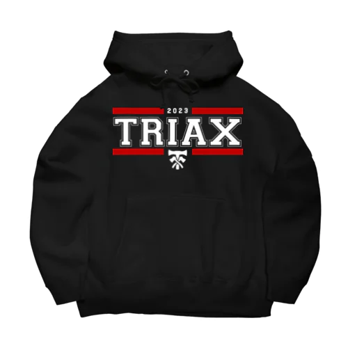 TRIAX Black ビッグシルエットパーカー