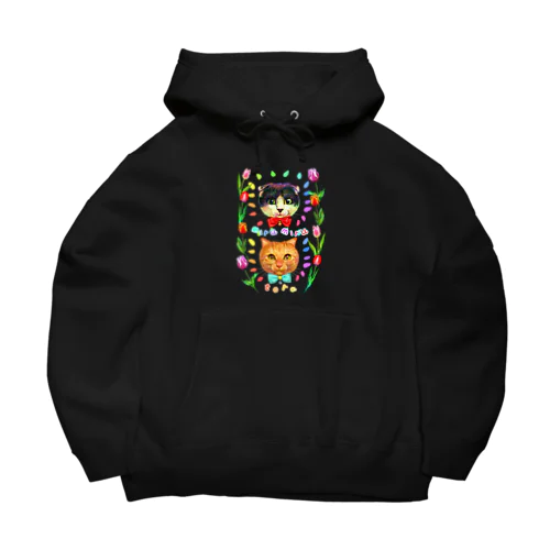 蒲田Loveおにぎりちゃんの愛猫ちゃんズ（ファション） Big Hoodie