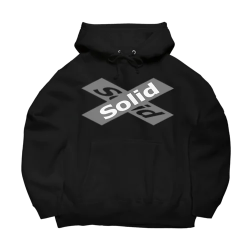 solid　x Big Hoodie