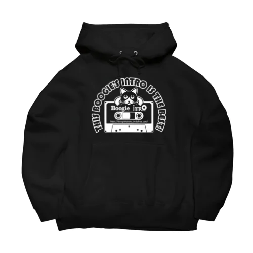 猫カセット2023白プリ Big Hoodie