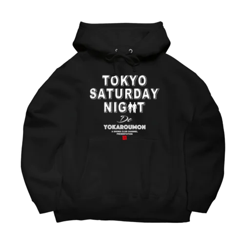 showaclub　東京サタデーナイト ビッグシルエットパーカー