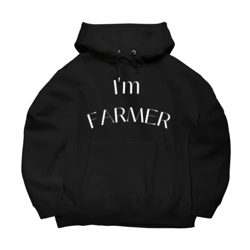 I'mFARMER ビッグシルエットパーカー