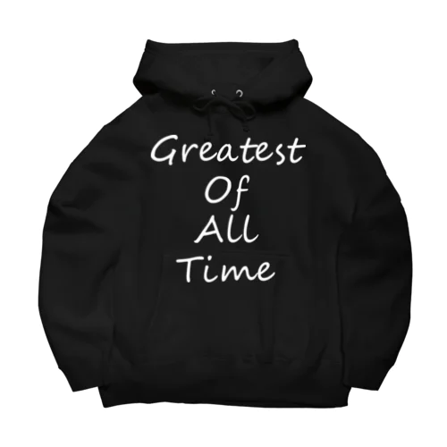 GOAT(ホワイト) Big Hoodie