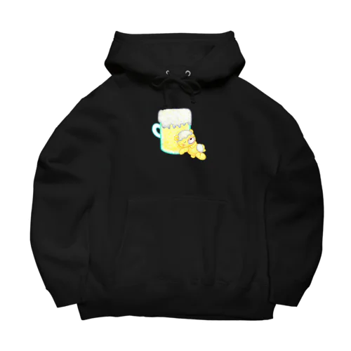 ドリンクマ　ビールクマ Big Hoodie