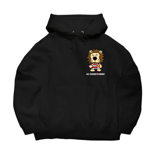 前も後ろもラガー丸‼パーカー Big Hoodie