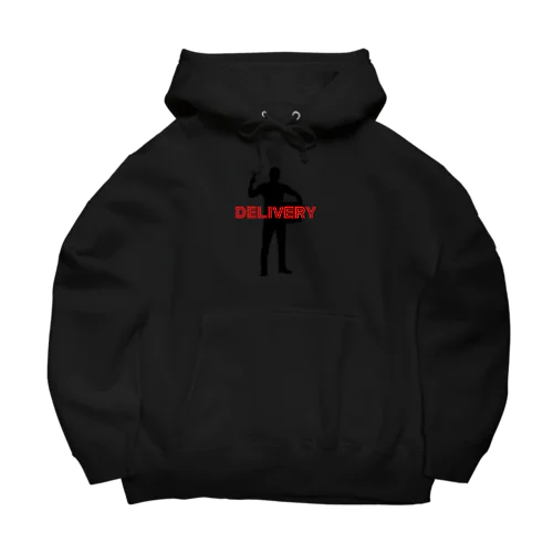 配達員アイテム　” delivery” Big Hoodie