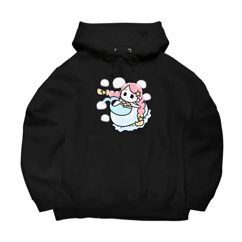 クラゲと仲良し Big Hoodie