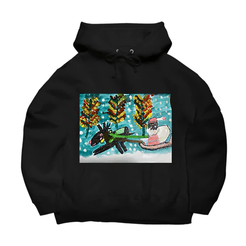 クリスマスが来る Big Hoodie