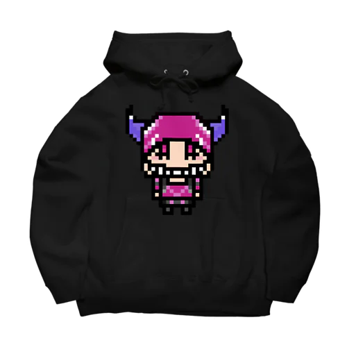 ピクセルふへへ Big Hoodie