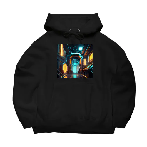 サイバーパンク Big Hoodie