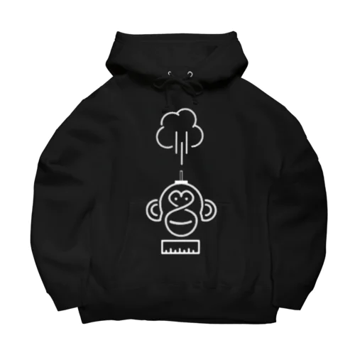 おさるのミリリ。 Big Hoodie