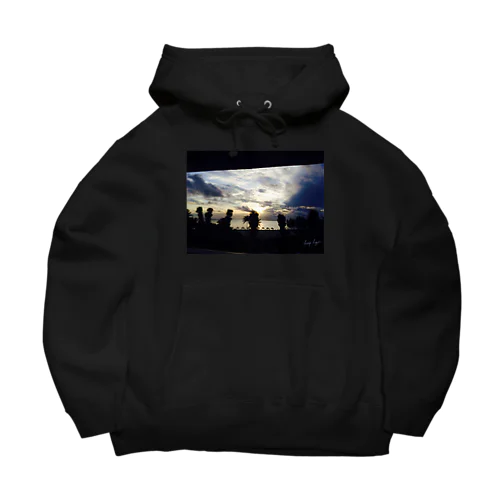 sea side twilight Big Hoodie