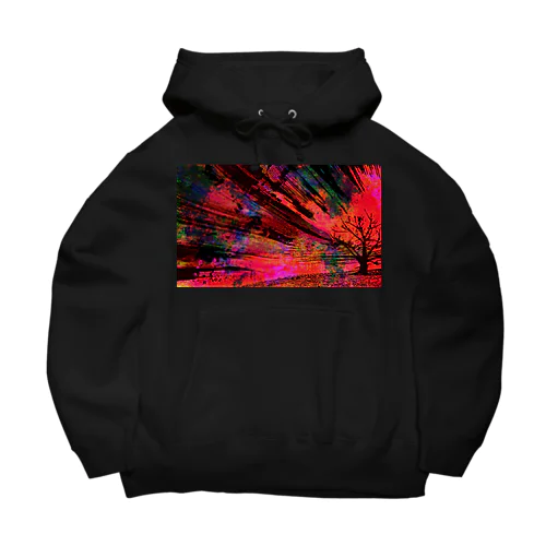 サイケデリックな紅葉 Big Hoodie