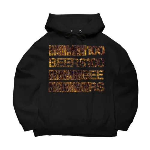 100BEERS KEYBOARD GOLD Big Hoodie