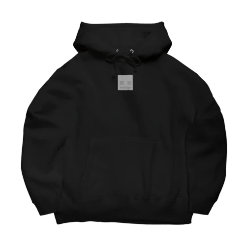 あのときのぽつねんの線（白） Big Hoodie