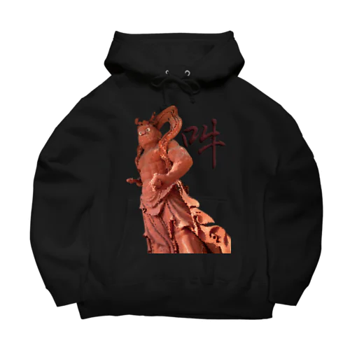 金剛力士像 吽形 Big Hoodie