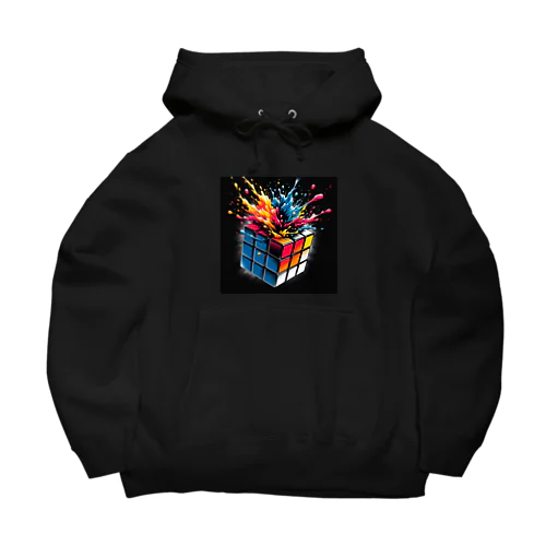 カラーバースト・キュービカル Big Hoodie