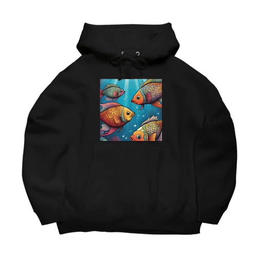 異世界　魚 Big Hoodie