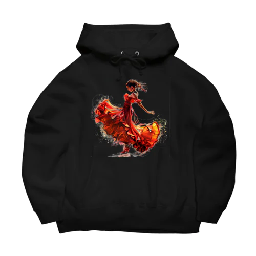 フラメンコダンサー Big Hoodie