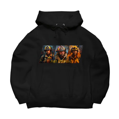 英雄の消防士たち Big Hoodie