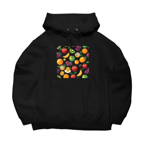 果物柄　#001 Big Hoodie