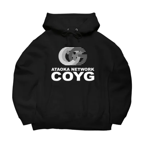 COYG ATAOKA network 白字 Big Hoodie