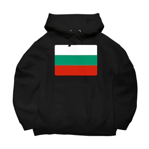 ブルガリアの国旗 ビッグシルエットパーカー