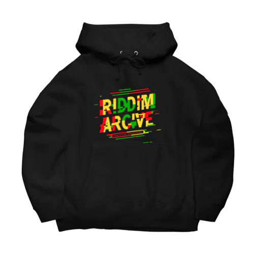 Riddim Arcive ロゴデザイン Big Hoodie