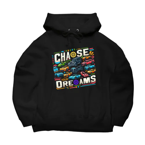 Chase Your Dreams ビッグシルエットパーカー