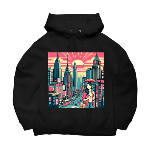 オールドシティポップ Big Hoodie