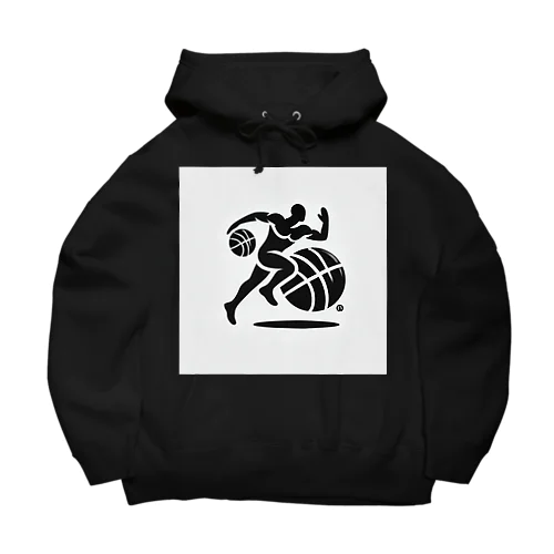 バスケットマン Big Hoodie