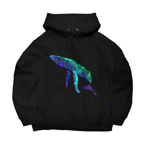 クジラの中の海 Big Hoodie