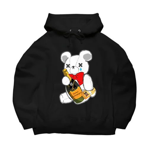 SAKEくま champagne Big Hoodie