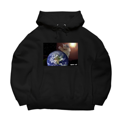 スペースキャット地球侵略 Big Hoodie