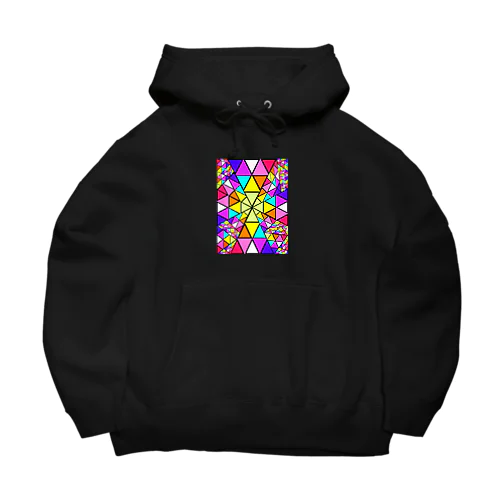 ステンドグラス Big Hoodie