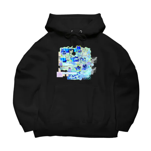 297★月山いつこ作品●nagonagon1-hanadoresu★納言花どれす1-2水 Big Hoodie